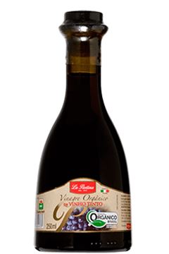 Vinagre orgânico de vinho tinto La Pastina 250ml