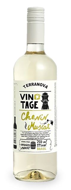 Vinho Branco Suave Vintage Terranova Chenin/ Moscato 750ml