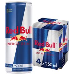 Energetico Red Bull 250ml (pack C/4und)