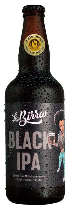 Cerveja La Birra black ipa 500ml