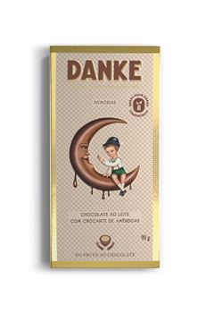 Chocolate Danke ao Leite crocante de Amendoas 90g (barra)