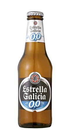 Cerveja Estrela Galicia 0,0 álcool long neck 250ml 