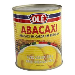 Abacaxi Rodelas Em Calda Ole Lata 400g