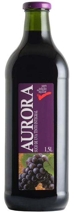 Suco de uva integral Aurora 500ml