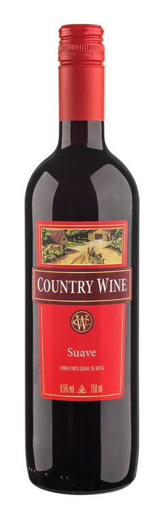 Vinho Tinto Country Wine Suave750ml